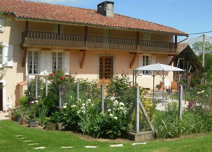 펜션 Le Clos Fleuri Caumont (Ariege)